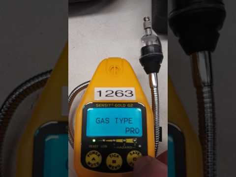 Sensit Gas Meter: Propane- Natural Gas