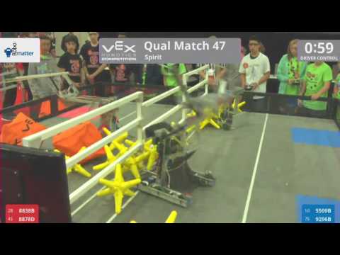 2017 VRC-MS Spir Q47 - 8838B 8878D vs 5509B 9296B - 25 to 21