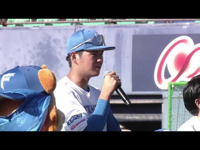 【ファーム】 ファイターズ・濱田泰希選手 ヒーローインタビュー 7月30日 北海道日本ハムファイターズ 対 東北楽天ゴールデンイーグルス