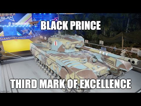 Black Prince Third Mark of Excellence  ll Wot Console