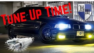 How To Tune Up / Replace Spark Plugs BMW E36 318i 1996 - Hidalgo Motors Co