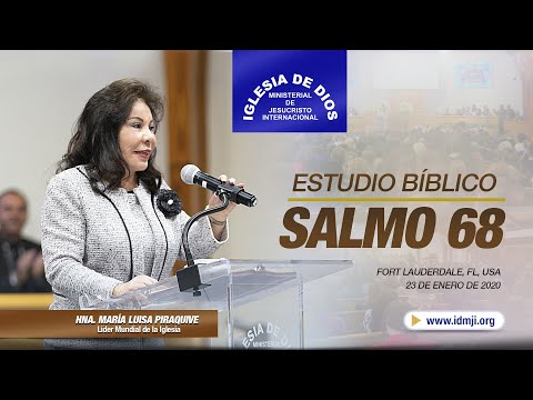 Estudio Bíblico: Salmo 68, Fort Lauderdale, FL, USA - 23 enero 2020 - Hna. María Luisa Piraquive