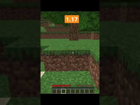 Mining straight down 1.17 vs 1.18