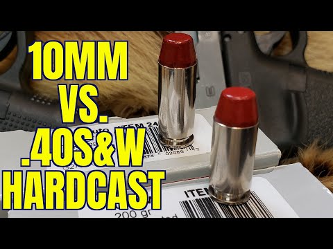 .40s&w vs 10mm for Woods Defense 200gr Underwood Hardcast