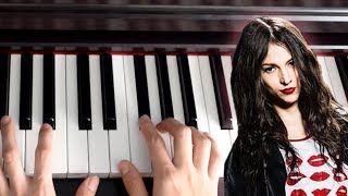Paty Cantu Sueños Lastimados Piano Tutorial Cover notas musicales