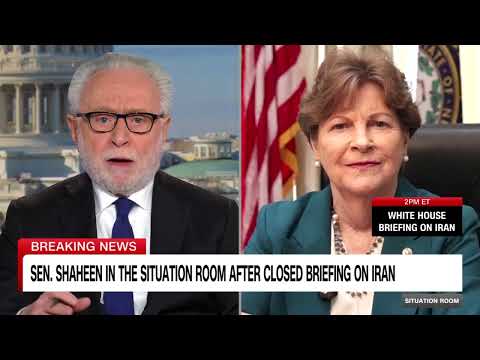 Ranking Member Shaheen joins Wolf Blitzer on CNN, Discusses New China Report, War in Iran