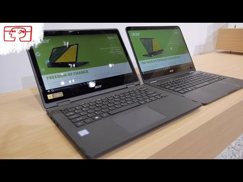 Tablet-Notebook-Kombi mit Intel-Core-CPUs: Acer Spin 5