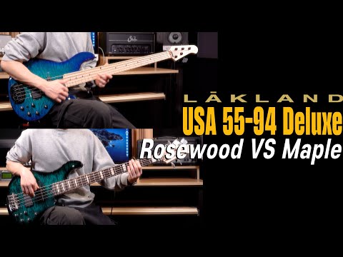 조건희 (Nathan) - Lackland USA 55-94 Deluxe Quilted Maple Top Rosewood & Maple Demo