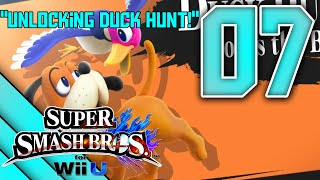Super Smash Bros. WiiU - Episode 7! "Unlocking Duck Hunt!"