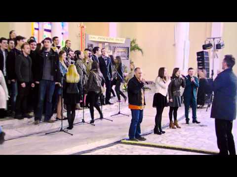 "Błogosławieni miłosierni" - Hymn ŚDM Kraków 2016 live / theme song of WYD Krakow 2016 live  in Żory