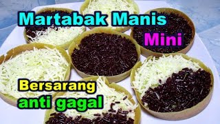 Download lagu Resep Martabak Manis Mini tanpa MIXER takaran SENDOK mp3