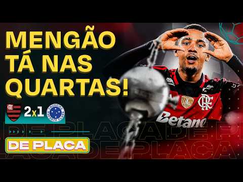 FLAMENGO 2X1 CRUZEIRO; PALMEIRAS CLASSIFICADO; DIA DE CORINTHIANS; SANTOS SEM NEY | De Placa 20/8/26