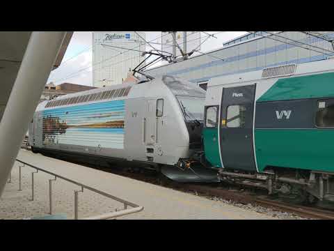 Norwegian trains /Viken - Oslo / VY-SJnord-Flytoget-GoAhead-Freight
