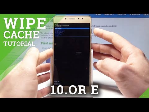 How to Wipe Cache Partition in 10.OR E - Delete Temporary Cache Files