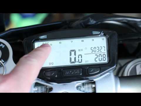 comment regler compteur ktm