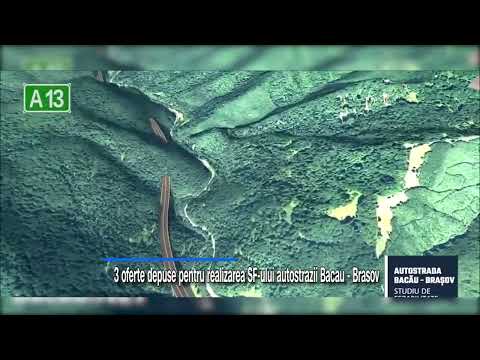 3 oferte depuse pentru realizarea SF-ului autostrazii Bacau - Brasov