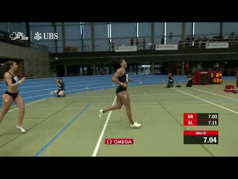 Hallen SM 2022 - Frauen 60m Finale