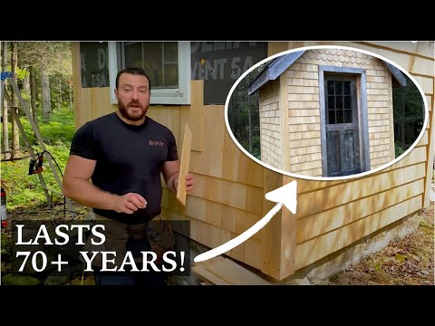 Mastering Cedar Shingle Siding: Step-by-Step Guide for Your Outhouse
