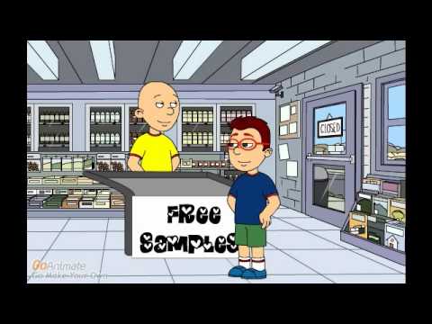 Caillou Gets 4 Jobs And Gets Grounded