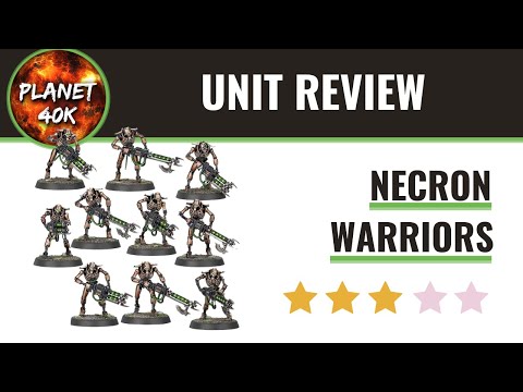 Warhammer 40k Necron Warriors Review 9th Edition Pre Codex