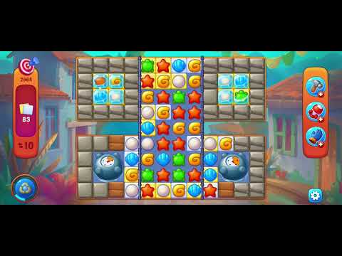 Fishdom gameplay level 2964 fail