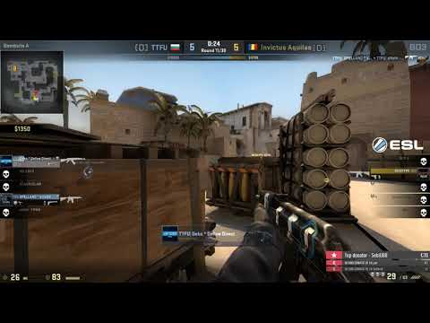 (RO CS:GO) INVICTUS AQUILAS (RO) vs. TTFU (BG) - ESL MAJOR LEAGUE SEMIF