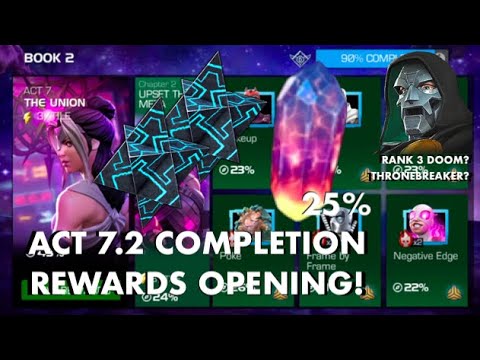 Act 7.2 Completion Rewards Opening! | Marvel Contest of Champions