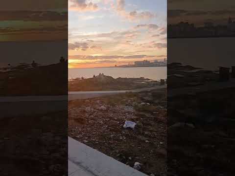 Atardecer en mirador de Parque Rodo! #viral #Montevideo #Uruguay #paisaje