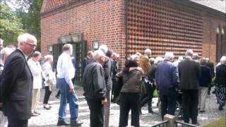 Kajs begravelse 9  juni 2017 i Hareskov Kirke