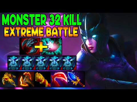 PHANTOM ASSASSIN - UNBELIEVABLE 32 KILL - THE MOST EXTREME BATTLE - DOTA 2 GAMEPLAY