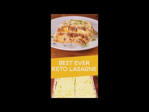 Best Ever Keto Lasagne Recipe