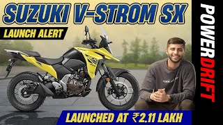 Suzuki V-Strom SX Launch Alert  Priced At Rs 211 l