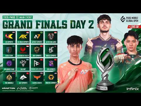 [EN] 2026 PMGO S2 Main Event | Grand Finals Day 2 | PUBG MOBILE GLOBAL OPEN Season 2