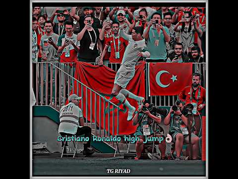 Cristiano Ronaldo High Jump ☠️👌 | CR7 Best High Jump.  #football #skills #edit #ronaldo