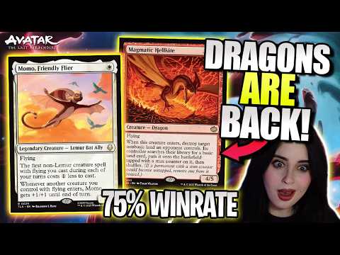 Momo Dragons DESTROYS ALL Tier 1 Decks!😱 | Standard MTG Arena