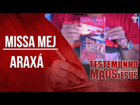 Missa Mãos Ensanguentadas de Jesus | Araxá-MG | @RedeSeculo21  ​