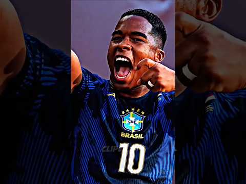 O número da camisa do ENDRICK se transformou no número 10