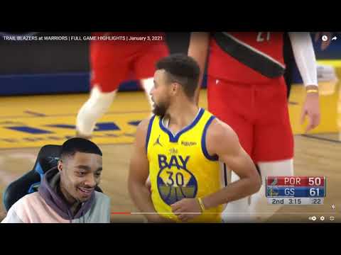 FlightReacts TRAIL BLAZERS at WARRIORS | FULL GAME HIGHLIGHTS | January 3, 2021!