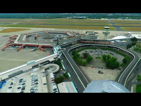 LOW Pass over Berlin Tegel Airport and 360° Turn Over the Terminals (funny ATC comment!) | 7.6.2020