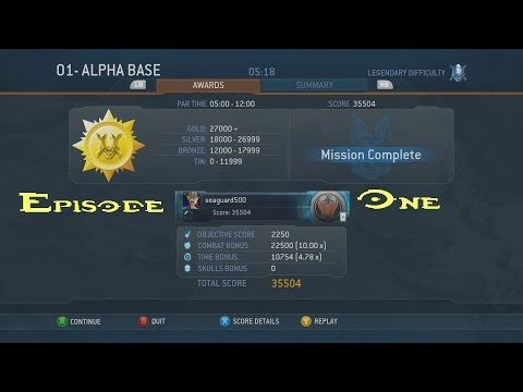 Halo Wars Gold Guide to Legendary- Mission 1
