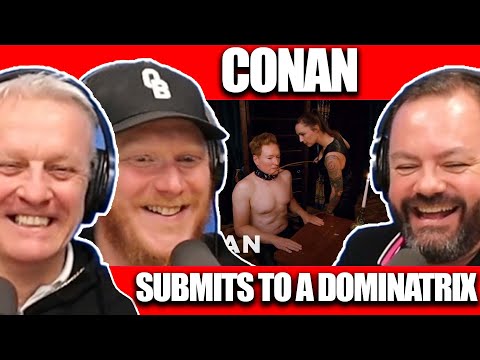 Conan Submits To A Dominatrix! | OFFICE BLOKES REACT!!