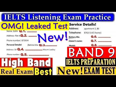 IELTS LISTENING PRACTICE TEST 2025 WITH ANSWERS | 21.10.2025