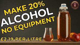 How To Make 20% Alcohol For £2.19 Per Litre (Apple Liquor From Aldi Apple Juice)