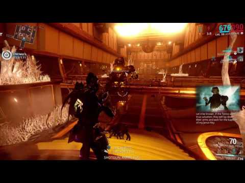 Warframe, Tower 4 Exterminate & Secret Room With the Grumpy Bunch