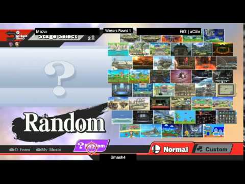 Smash 4 Mono's Top 16: BG|xCite (DDK) vs Moza (C.F)