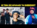 Le Two Six Apologize To Shebeshxt Tfour Explains What Happened Percy Five Tribby Beef