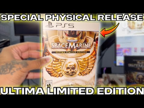 Space Marine 2 ULTIMA Limited Edition PS5 Unboxing… THIS IS INSANE! (SPECIAL PHYSICAL RELEASE)