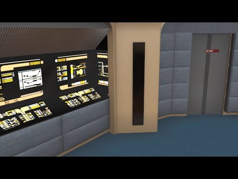 Galaxy Class Bridge - Our Set Build for "The Holy Core"