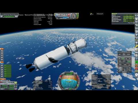 Complete Blue Origin Lunar Landing Mission (RO in KSP 1.12)