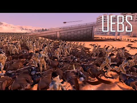20.000 Elven Huntress vs 24.000 Cavalrys- Ultimate Epic Battle Simulator 2- UEBS 2